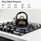 Tea Kettle for Stovetop Food Grade Stainless Steel Water Kettle Tea Pot for Home  Kitchen 31 Quart