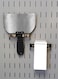 Wall Control Pegboard 1in x 4in CBracket Slotted Metal Pegboard Hook for Wall Control Pegboard and Slotted Tool Board  Black