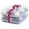 KPKitchen Cupcake Carrier for 24 Cupcakes  Innovative Cupcake Holder includes 2 Cupcake Pans with Lid and Handle  Cupcake Travel Container Carries 12 or 24 StandardSize Cupcakes for Storage Safely