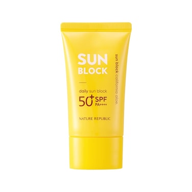 California Aloe Daily Sun Block SPF 50 PA 192 fl oz 57 ml Nature Republic