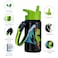 Dinosaur Water Bottle 14 OZ Leak Proof 36 Hours Cold Dishwasher Safe Lid Removable Handle Wide Mouth Double Wall Vacuum Insulated Stainless Steel Water Bottle For School Straw Bottle For Boys