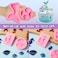 Elfkitwang Marine Theme Fondant Silicone MoldSeashellconch Mermaid TailSeahorsestarfishcoral DIY Handmade Baking Tools for Mermaid Theme Cake Decoration