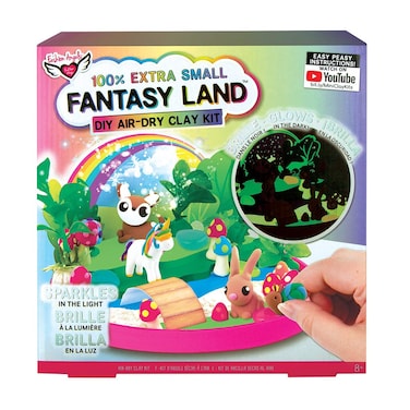 Fashion Angels 100 Extra Small Fantasy Land Clay Kit 12497 Air Dry Clay Gift Set Multicolor