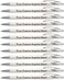 ExpressPen  Custom Pens with Stylus  The Pearl  Personalized Metallic Printed Name Pens with Black Ink  Imprinted with Logo or Message  Great Gift Ideas  12 pack Silver