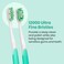 Lindo Ultrafine Toothbrush  for Sensitive Gums and Teeth 12000 Ultra Fine Bristles Soft and Gentle Deep Clean Pack of 4