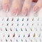 French Nail Art Sticker 3D SelfAdhesive French Nail Decals Tips V Shape Nail Guides for Manicure DIY Nail Decoration 8Sheets