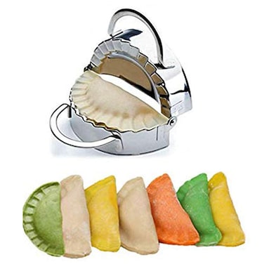 Large Dumpling Maker  Dumpling PressStainless Steel Empanada PressPie Ravioli Dumpling Wrappers Mold Kitchen Accessories