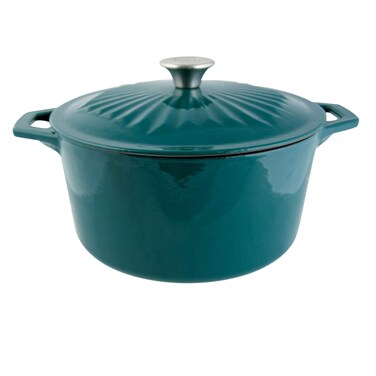 Taste of Home 5quart Enameled Cast Iron Dutch Oven with Lid