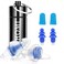 High Fidelity Concert Earplugs  23db Noise Reduction Music Earplugs Reusable Hearing Protection Earplugs for Concerts Musicians Motorcycle 2019 New Advanced Filter High Fidelity Ear Plugs Blue