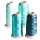 Set of 4 Embroidery Thread Light Cyan Turquoise Teal Polyester Huge Spool 3608 Yards 3300M Each for Home Embroidery and Sewing Machines  ACRAFT