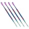 Doctor Dolphin DUESI SKMZ 4PCS Wax Carving Tool Rainbow Stainless Steel Tool for Major Key to Success Rainbow