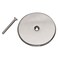 Oatey 42784 8 in Stainless Steel Flat Cover Plate for Cleanout Plug Access Hole 8Inch