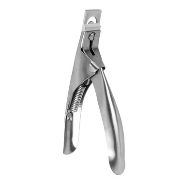 Nail Clippers Acrylic Professional Nail Clipper for Acrylic Nails Gift for Women Fake Nail Clipper for Home Salon Nail Art Acrylic Nails Stainless Steel Adjustable Silver