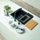 Franke AllIn Universal Kitchen Sink Accessory System  AIUS100  Gray