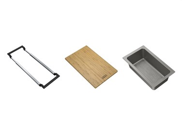Franke AllIn Universal Kitchen Sink Accessory System  AIUS100  Gray