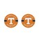 University of Tennessee Volunteers Logo 275 x 275 Car Coasters Pack of 2
