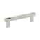Amerock  Kitchen Cabinet Pull  Polished Nickel  5116 in 128 mm CentertoCenter  Bronx  1 Pack  Furniture Hardware  Cabinet Handle  Bathroom Drawer Pull