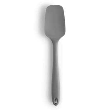 Mrs Andersons Baking Silicone Spoon Spatula Flexible NonStick Heat Safe Grey