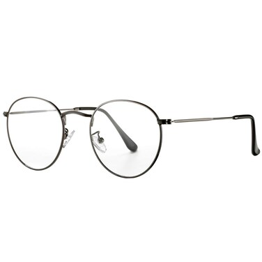 Blue Light Blocking Glasses for Women Men Retro Round Metal Eyeglasses Frames 100 AntiBlue Light Lens