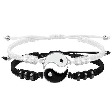 Best Friend Bracelets for 2 matching Bracelets Bff Bracelets for 2 Yin Yang Friendship Bracelets for men women