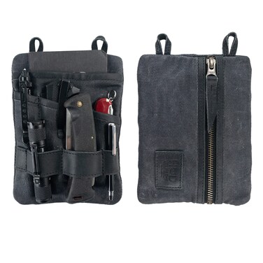 Hide  Drink MultiTool Pocket Pouch XL Durable Bag for Change Handmade