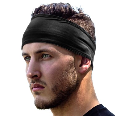 Running Headbands for Men Women Boys and Girls Sports Sweatbands for Basketball Yoga Exercise Workout Quick Drying and NonSlip Workout Stretchy Hairband