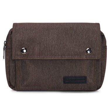 Fanny Pack Waist Bag Adjustable Belt Strap Crossbody Sling Bum Bag Brown One Size