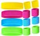 80s Sweatbands Neon Sweatbands Set Includes Pink Blue Yellow and Green Headband and Wristbands Sweat Bands Headbands for Women with Matching Wristbands Sweatbands for Women for Halloween Costumes