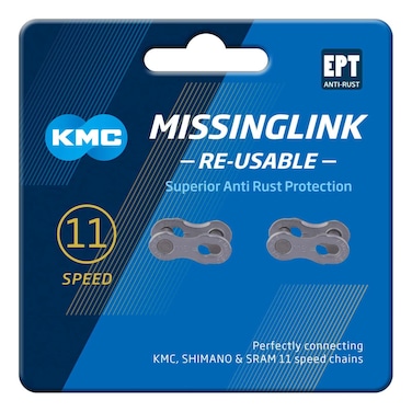 KMC Unisexs 11 Speed MissingLink Joining Link