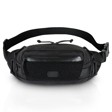 MTac Tactical Fanny Pack  Military Style Belt Bag for Men with Molle  EDC Waist Pack Black One Size Casual