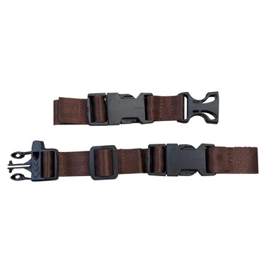 Amlrt Backpack Chest Strap Nylon  Adjustable Universal Brown