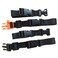 Amlrt 2 Pack Backpack Chest Strap Nylon  Adjustable Universal Black