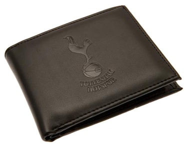 Tottenham Hotspur Football Club Official Leather Wallet RFID Protection Team Crest Badge
