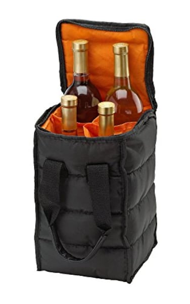 Handy Laundry Wine Carrier Tote Bag  Attractive wine bag with thick external padding zipper and easy to carry handles The wine tote bag is perfect for travel picnics or a day at the beach