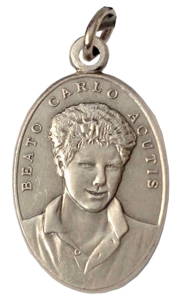 I G J Medal of the Blessed Carlo AcutiSaint Francis of Assisi  The Medals of Protective Cartridges  100 Made in Italy