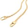 Oval Purse Chain Flat Gold Light Weight Crossbody Shoulder Strap Polished 8  48