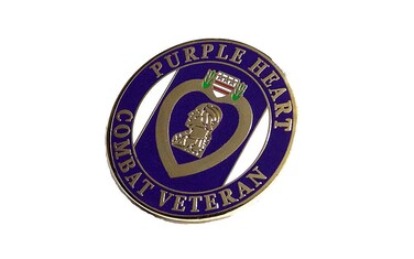PPM Brands Purple Heart Combat Veteran Marines Navy Army Air Force Lapel Hat Pin PPM7507 3 Pins