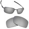 Alphax Polarized Replacement Lenses for Oakley Square Wire 2 2014 OO4075  Multiple Options