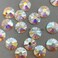 CrystalWholesale 144 Swarovski 2058 10ss 29mm flatback rhinestones ss10 CRYSTAL AB F