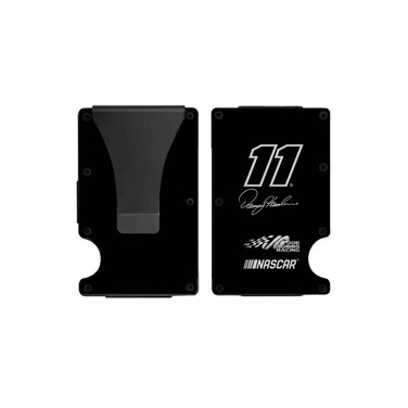 Sparta Pewter Denny Hamlin 11 NASCAR Name and Number Etched Aluminum Compact Wallet