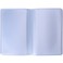2 Pieces Plastic Wallet Insert Credit Card Holder with 10 Page 20 Slots and 10 Page 10 Slots Transparent