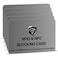 5 Pack RFID Blocking Cards One Card Protects Entire Wallet Purse For Men  Women NFC Contactless Bank Debit Credit Card Protector ID ATM Guard Card  Grey