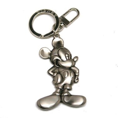 Classic Mickey 2D Pewter KeyringMulticolored1