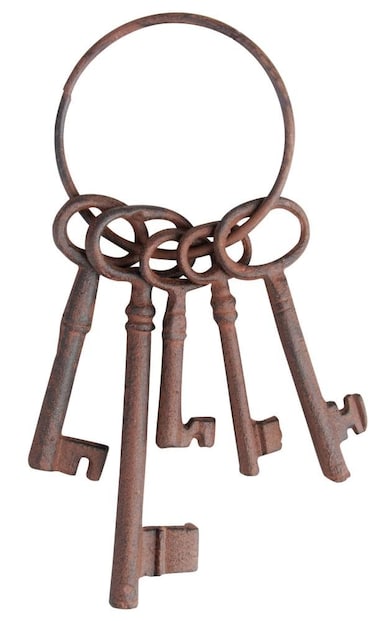 Fallen Fruits DB53 Cast Iron Small Keys