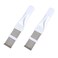 gohantee 2 PCS Air Conditioner Fin Comb Stainless Steel AC Condenser Fin Straightener AC Fin Comb Cleaner Brush Evaporator Radiator Fin Cleaning Tool Used for Cleaning Air Condition