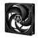 ARCTIC P12 Silent  120 mm Case Fan Pressureoptimised Extra quiet motor Computer Fan Speed 1050 RPM  Black