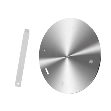 Gocoffun Heat Conduction Plate for Gas Stove Stainless Steel Induction Plate Adapter with Detachable Handle for Electric Gas Stove Glass Induction Cooktop Cookware Simmer Ring Induction 79inch