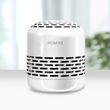 HOMIKE Refrigerator Deodorizer DecadeLong Life Refrigerator Odor EliminatorCHCut Decomposition Technology Outperforms Baking Soda and Activated Carbon for Home ClosetFridges Freezers Lu