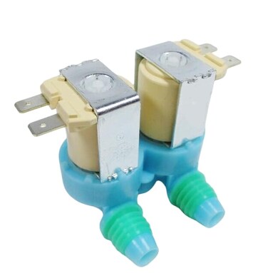 Delixike Suitable for Samsung washing machine inlet valve DC6200311C inlet valve solenoid valve twohead inlet valve