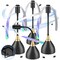 Neijiaer Fly Fans for Tables Effective Fly Repellent Fan Keeps Flies Away with Soft Blades USB or Batteries Powered Portable Fly Fan for Picnic BBQ Party 4 Pack